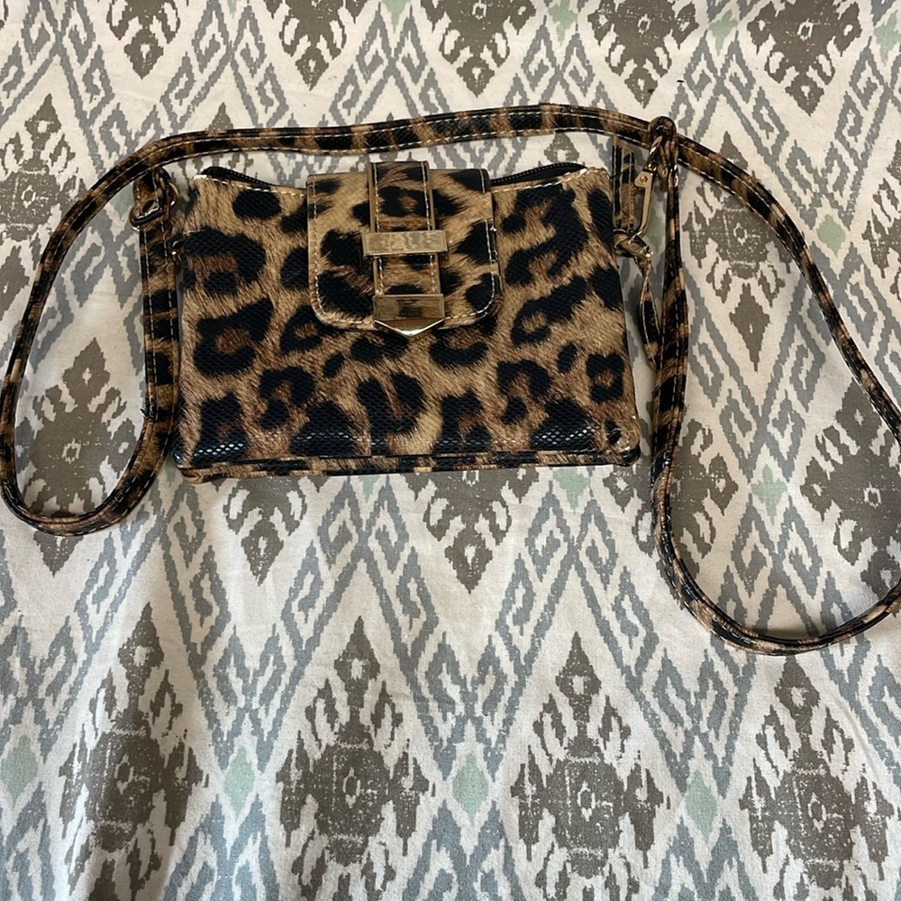 Charming Charlie animal print crossbody